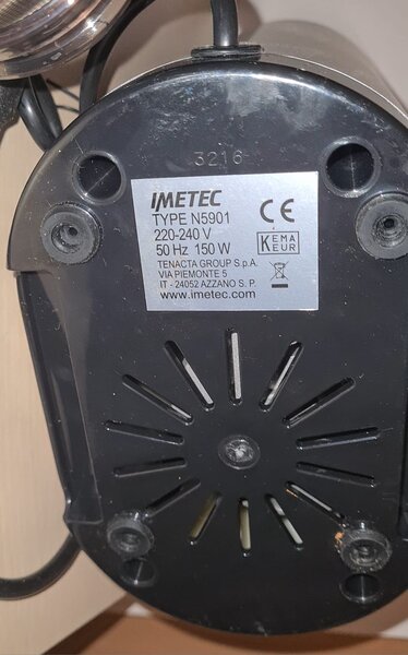 Storcator cu presare la rece Imetec SuccoVivo N5901, 150W